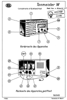 ITT Tonmeister-w-ac-receiver-1935 - Schematic - Manual 